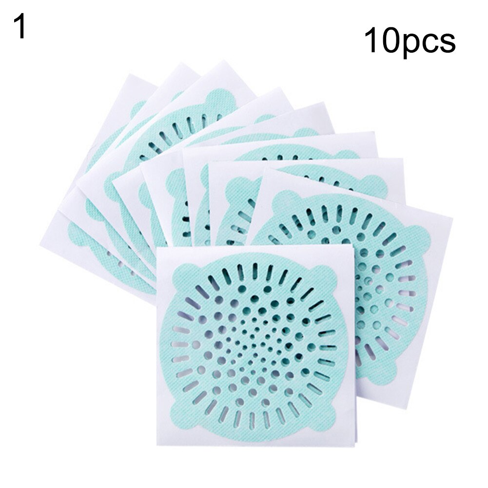 10 Uds. De cocina, baño, ducha, drenaje, trampa para el pelo, extractor de fregadero, uso del colador antes de secar el lugar donde desea poner.