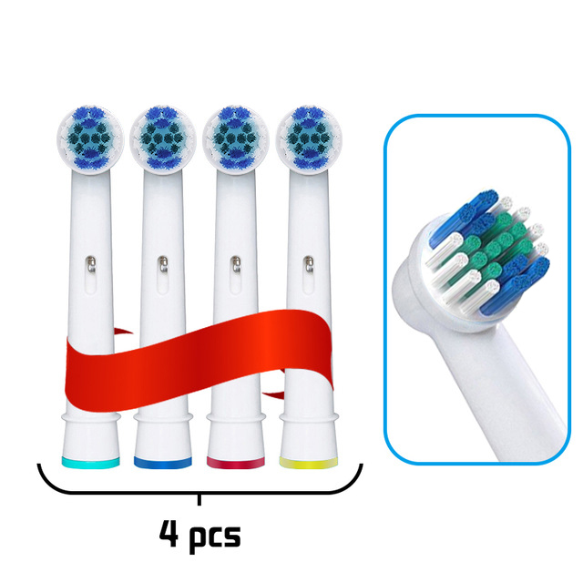 Electric brush head For Oral b Brush heads attachments Replacement Spares Refills oral-B nozzles: Ivory