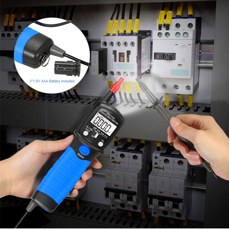 BT-38B Digital-Multimeter Stift Typ AC DC 600V Voltmeter Widerstand Diode Kontinuität Tester Widerstand Diode Kontinuität Tester