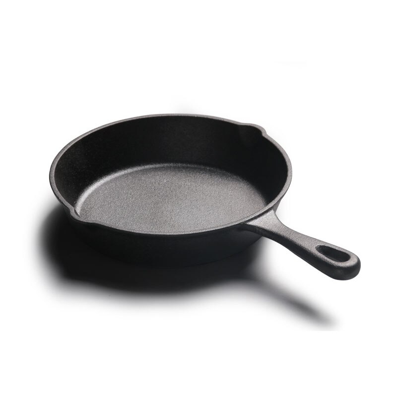 Gjutjärn non-stick 14-20cm stekpanna för gasinduktion spis ägg pannkaka gryta kök & matverktyg köksredskap