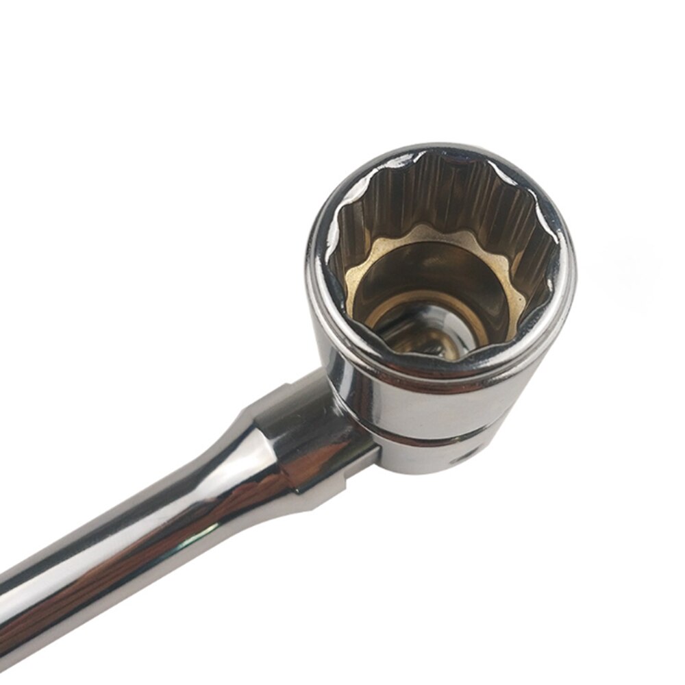 180 Adjustable Head Socket Wrench Sheet Metal Tool Scaffolding Socket Wrench Multi-Functional Scaffolding Socket Wrench Tool