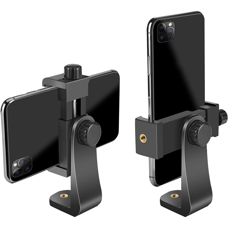 Trépied support de téléphone adaptateur standard, appareil photo numérique rotatif, support rapide, monopode réglable pour iPhone, caméscope, téléphones portables