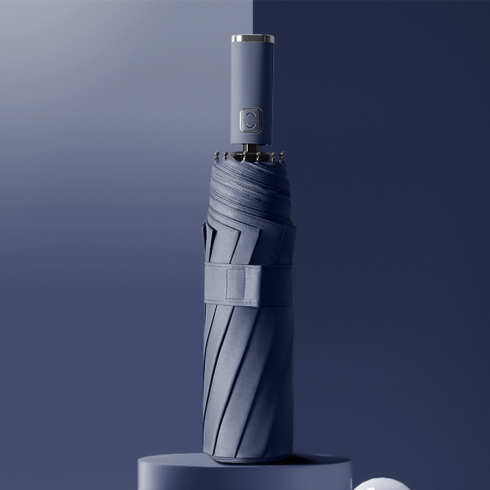 Windproof Waterproof For Rain Folding Umbrella Compact Lightweight Men Women Outdoor Camping Travel Emergency Multifunction