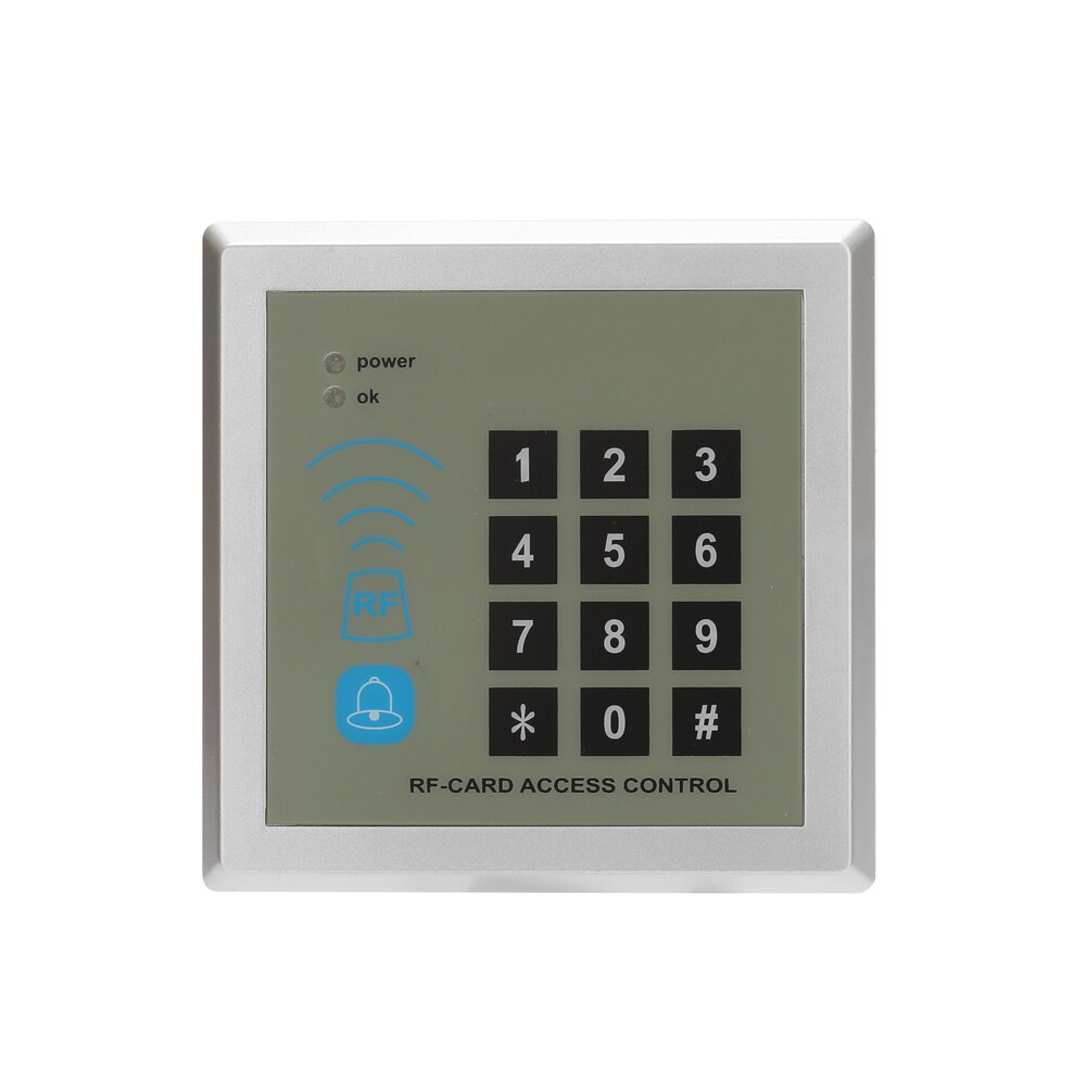 Door RF-Card Password Keyboard Access Control System Device Machine Security 125Khz RFID Proximity Entry Door Lock 10000 user