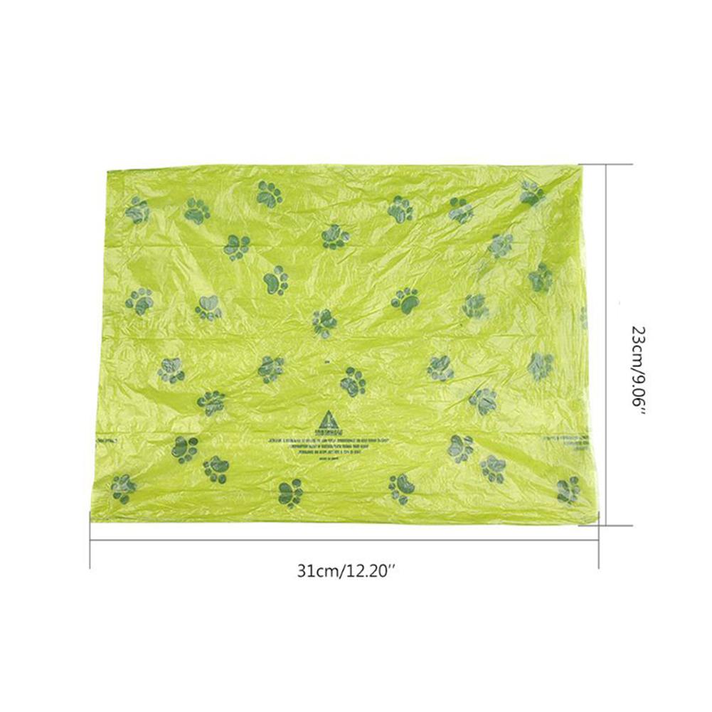 Dog Poop Bags Biodegradable Compostable Eco Friendly Dog Waste Bag Outdoor Pet Cat Degradation Disposable Garbage Bag