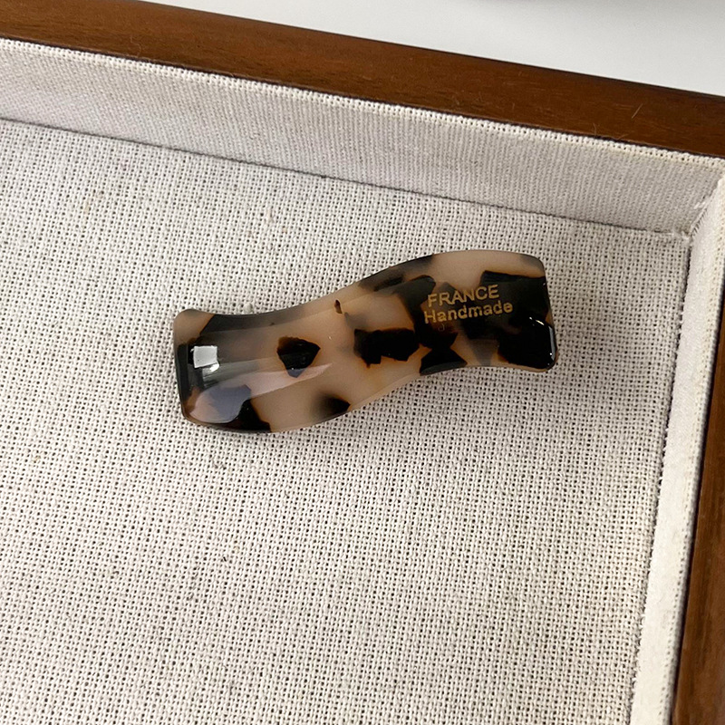 Retro Eenvoudige Golvende Acetaat Vorm Haarspeldjes Vrouw Meisjes Zoete Prachtige Haarspelden Kleurrijke Haarspeldjes Mode Haaraccessoires Nieuw