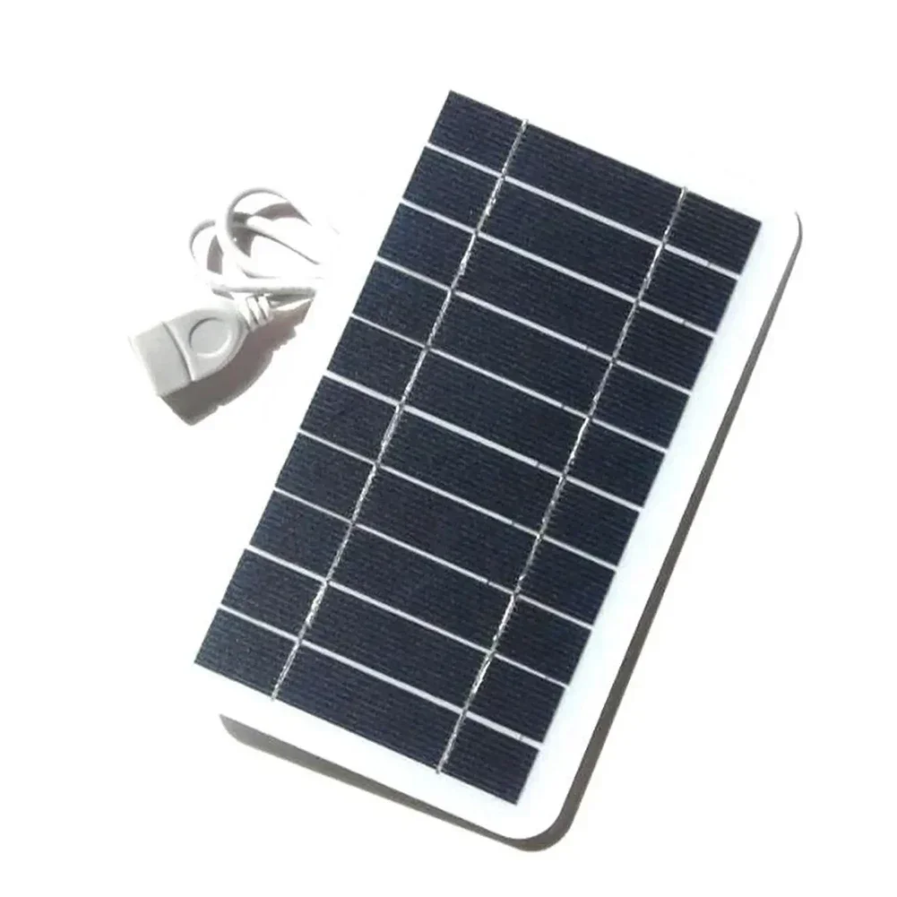 5v 5w aurinkopaneeli kannettava aurinkolatausalusta usb-turvallisella latausvakauttimella akkulaturi ulkokäyttöön matkapuhelimen virtalähde