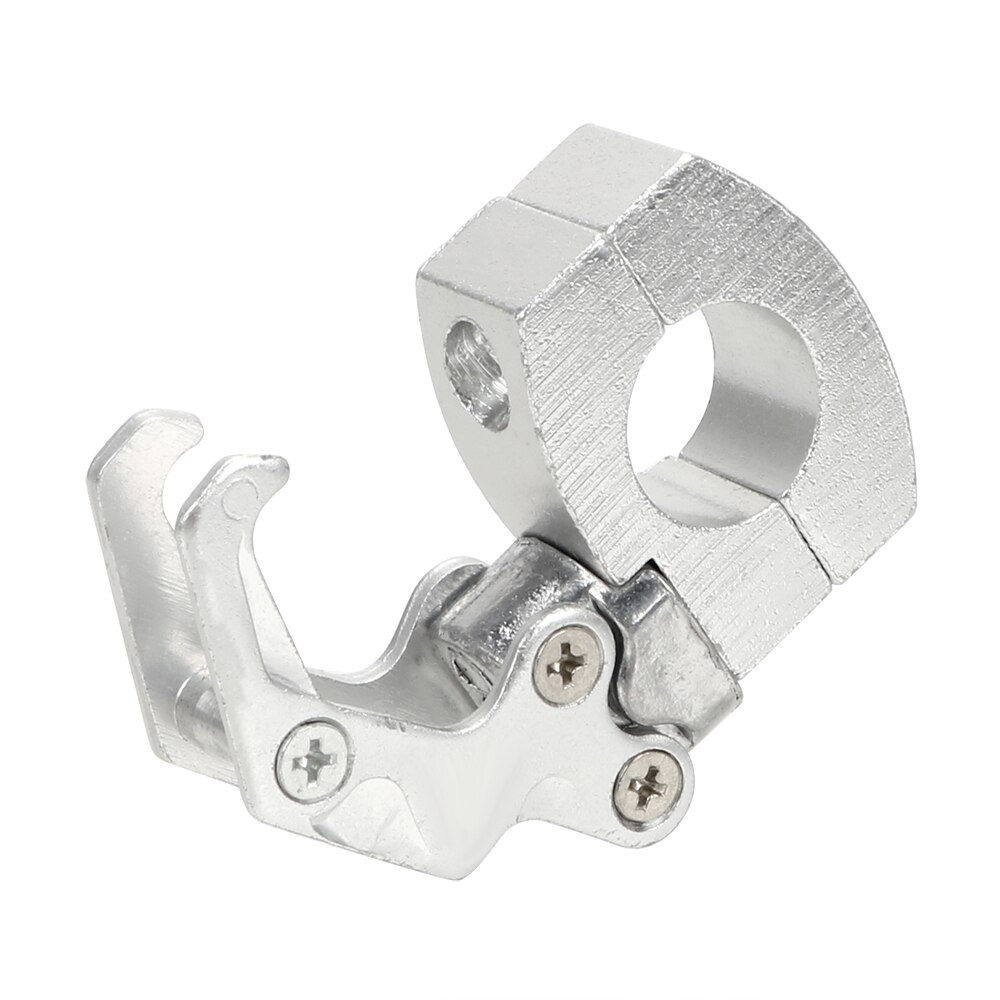 Leepee motorsykkel sykkel krok hjelm klo krok bagasje bag henger bære lett installere oppbevaringspose holder aluminiumslegering: Sølv