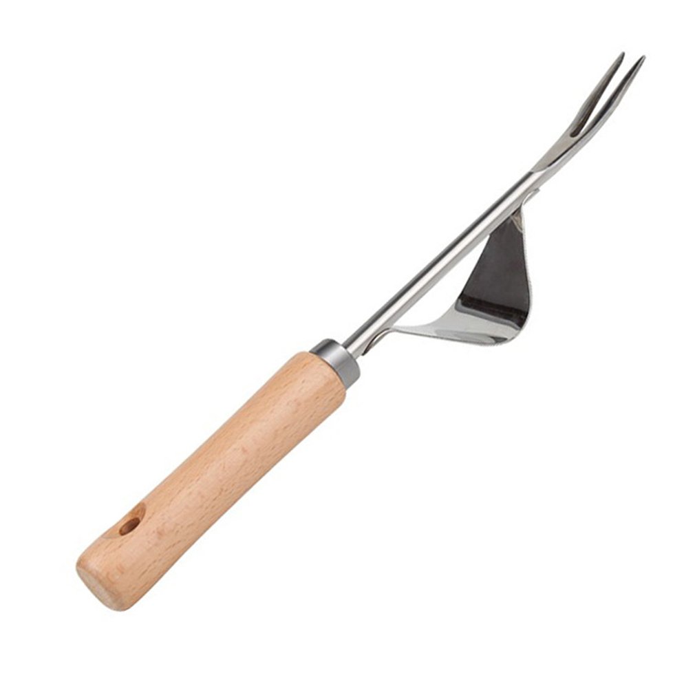 Multifunctional Stainless Steel Puller Weeding Tool Nursery Fork Sapling Transplant Shovel Seedling Transplanting Shovel