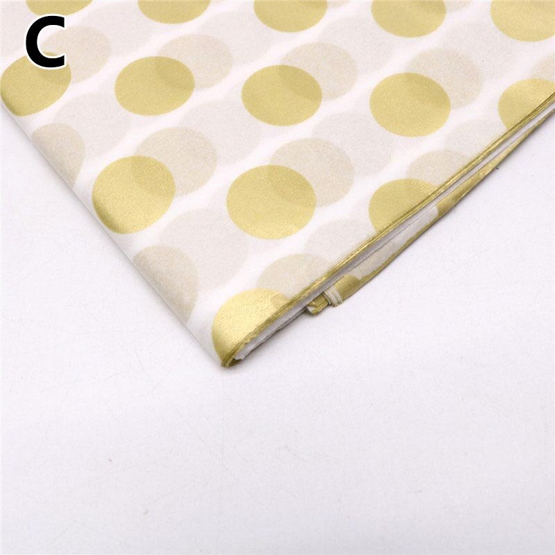 10 Sheets Clothing Shoes Tissue Paper Multicolor Craft Paper Handmade Wrapping Flower Packaging 50x66cm: C