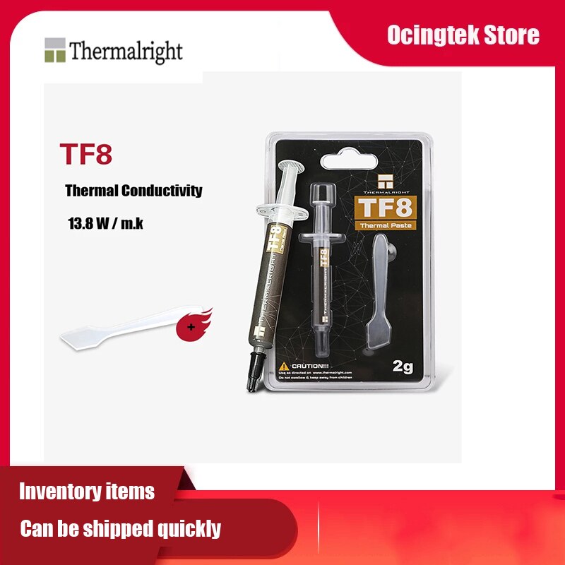 Thermalright TF8 13.8 W / m.k high-end thermal gre... – Grandado