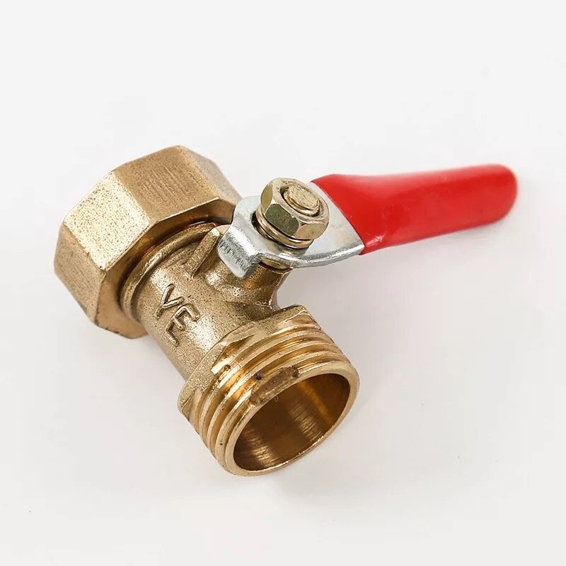 Pneumatische Valve 1/8 "1/4" 3/8 "1/2" Interne en externe Draad Kogelkraan Luchtcompressor Kogelkraan pneumatische componenten