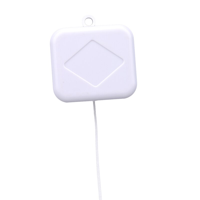 1 Pc Pull Ring Muziekdoos Wit Plastic Pull String Clockwork Cord Muziekdoos Baby Baby Kids Bed Bel Rammelaar speelgoed