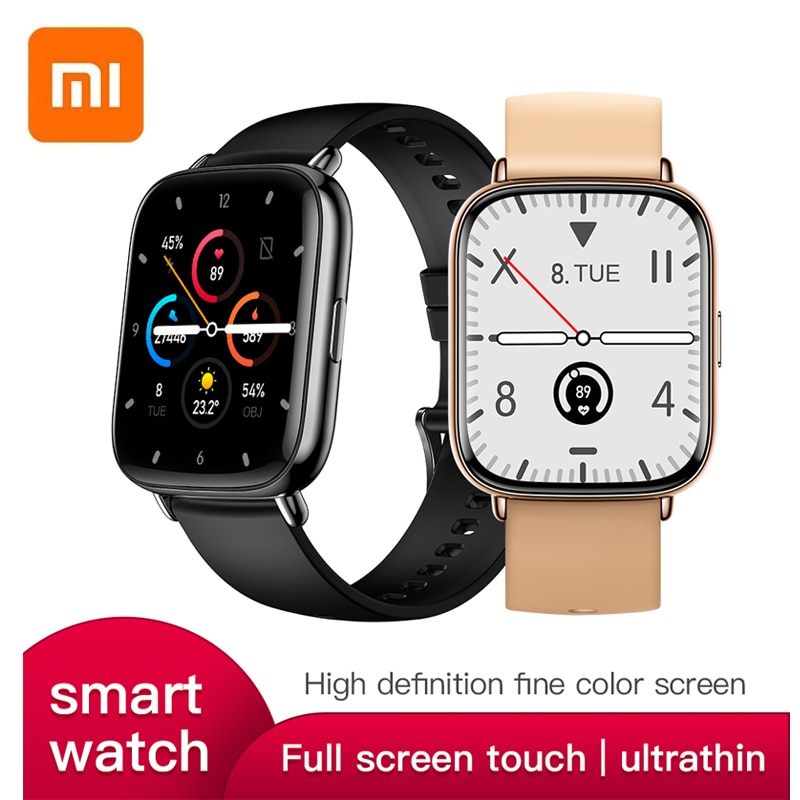 Xiaomi Smart Watch Men UM68T Full Touch Screen Bluetooth Watch Pedometer Body Temperature Detection Dynamic Heart Rate Sleep