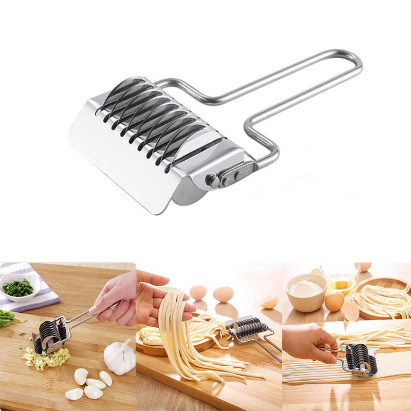 Slicer cutter 1 stk gadgets stål rustfri køkkenhakker manuel værktøjsmaskine madlavning skære tilbehør
