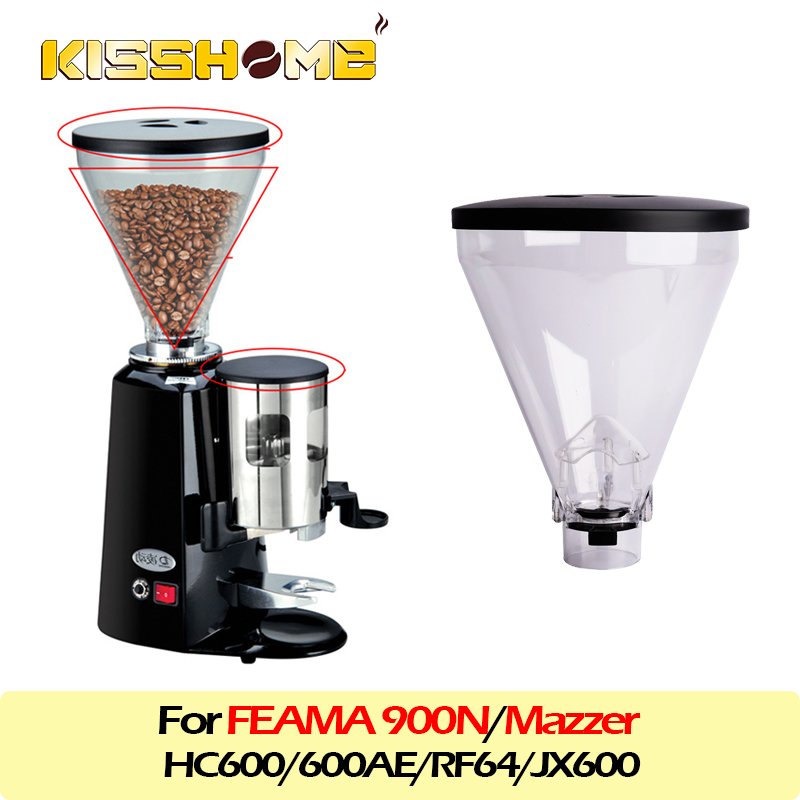 Coffee Beans Grinder Bean Bin Grinder Hopper For FEAMA Mazzer 900N/HC600/600AE/RF64 Household Coffee Grinder Accessories Tool
