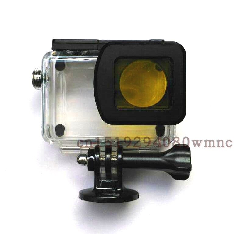 SJCAM SJ8 Waterdichte Case/Shell Lens cap Behuizing filter/Duiken UV/CPL/Rode Cover voor Sj8 pro/Plus/Air Actie Camera Accessoires