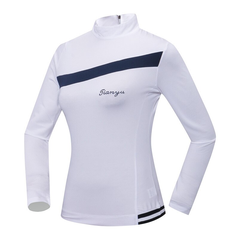 Women Long Sleeve Golf Shirts Sunscreen Anti-UV Golf Shirt Ladies Breathable Quick Dry Fitness Golf Clothing D0690