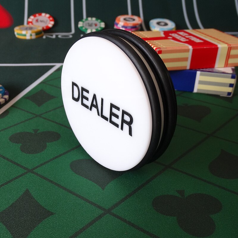 Buy White Dealer Button - Professional Poker | One Eyed Jack Buy White Dealer Button - Professional Poker | One Eyed Jack
