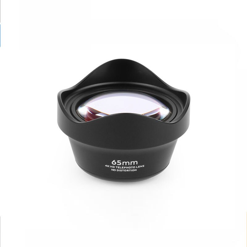Smartphone 65Mm 4K Hd Portret Vaste Brandpuntsafstand Extension 2X Lens High-Definition Externe Mobiele Telefoon Lens optische Coating