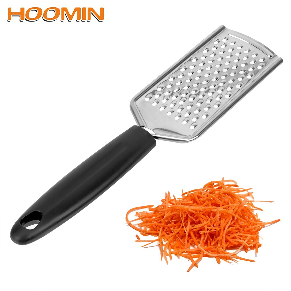 HOOMIN Stainless Steel Cooking Tools Potato Vegetable Slicer Fruits Shredder Cheese Grater Long Handle Butter Grinder