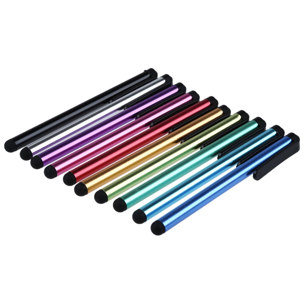 10 stuks universele touchscreen stylus pen voor iphone 7/7 plus ipad tablet samsung telefoon stylus pen potlood touchscreen tablet pen