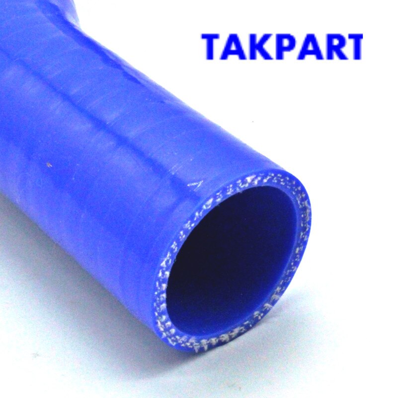 TAKPART Intercooler EGR Slang TDCi Turbo Boost Pijp voor Ford Mondeo MK3 1222831 siliconen rubber Intercooler Slang blauw zwarte kleur