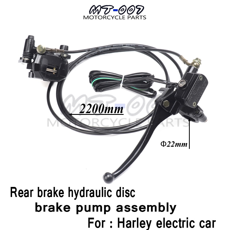 Tylny hamulec hydrauliczny hamulec tarczowy montaż pompy robić Harley elektryczny samochód akcesoria skuter skuter skuter miejski