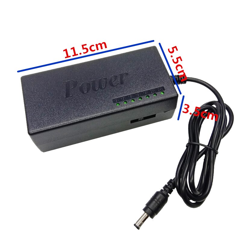 96W Notebook Adapter 12V 15V 16V 18V 19V 4.5A 20V 24V 4A AC DC Adaptor Adjustable Power Supply Universal Charger
