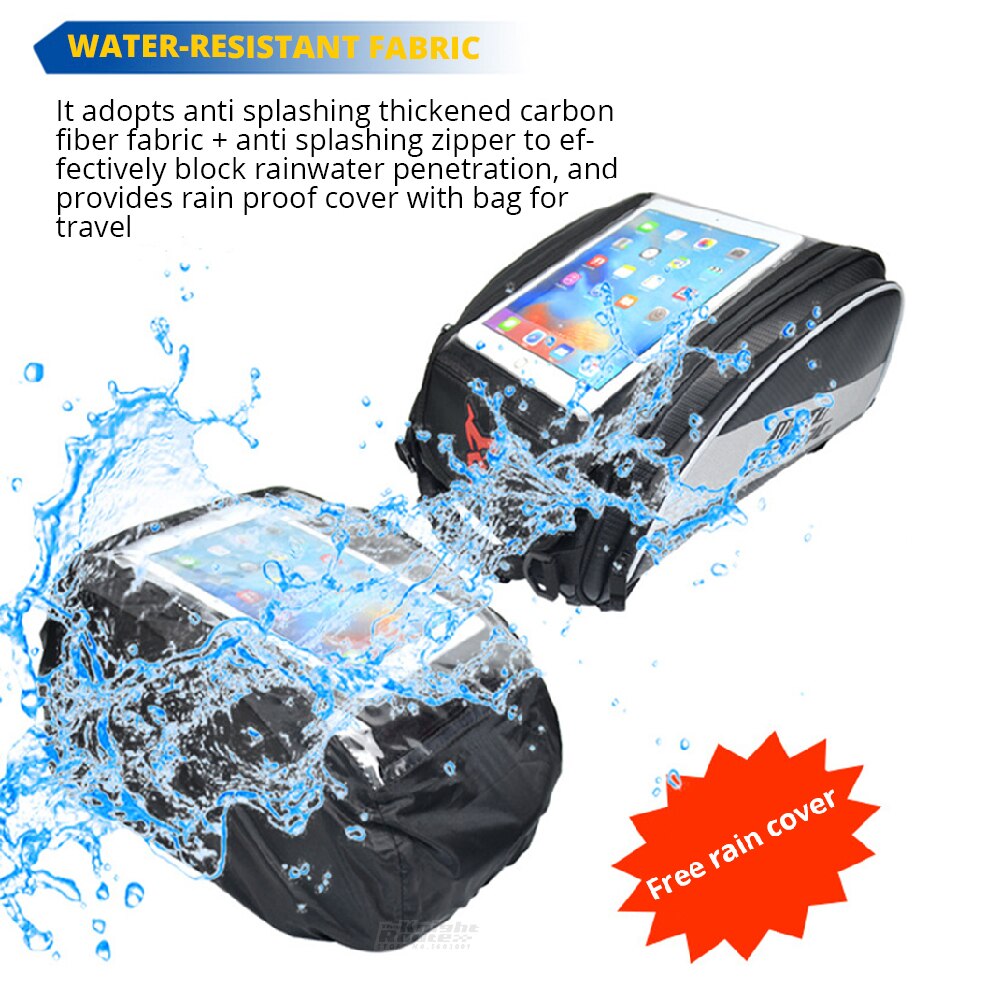 Oxford – sac de réservoir étanche pour Moto, sacoche de selle pour casque, sac d'huile et de carburant, magnétique, boîte aux lettres