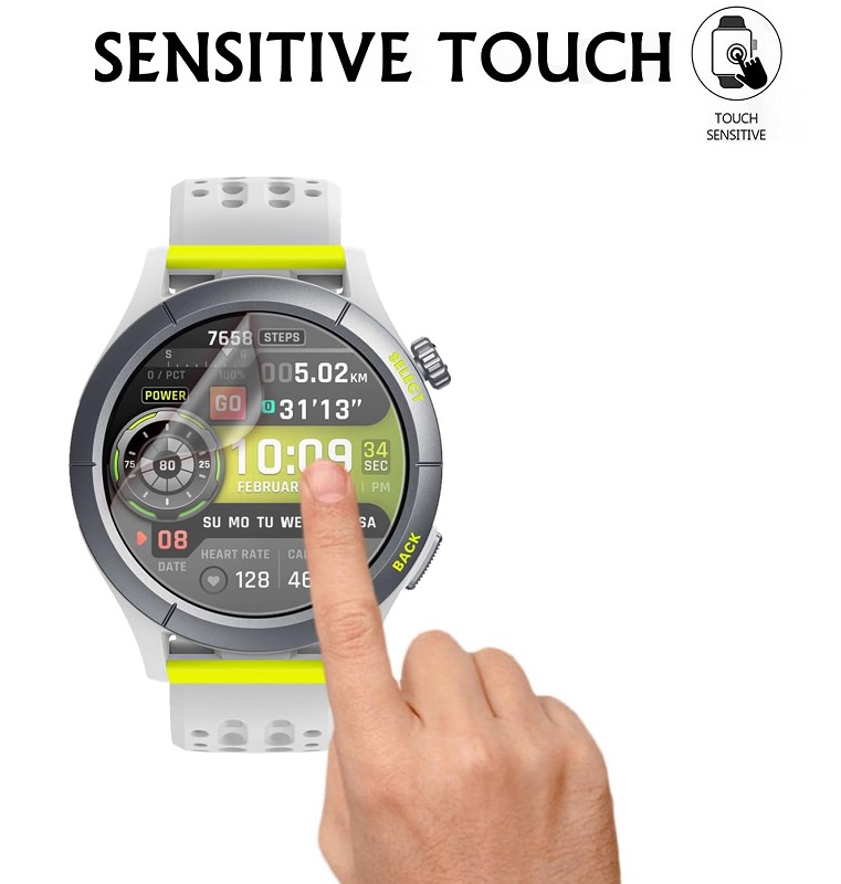 10 Stück TPU Hydrogel Sanft Displayschutzfolie für Amazfit Gepard runden / Gepard Profi Clever Uhr HD klar Schutzfolie