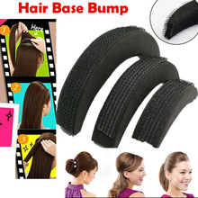 Svamp flette hår maker styling twist magic bun hår base bump indsats værktøj 3 stk/ sæt svampe pad