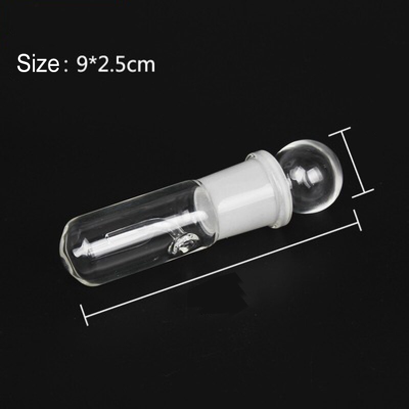Aquarium Planaria Trap FIsh Tank Clear Glass Catch Trap for Cherry Shrimp Crystal Red Shrimp Dwarf Shrimp Flat Worms Leeches: 1 Hole