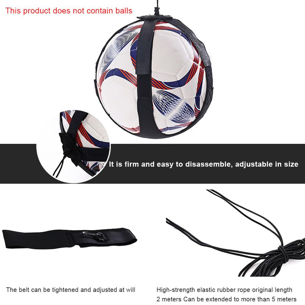 Football Training Ball Control Artifact Ball Control Equipment Belt Adult Children Kicking Auxiliary Belt Tied Waist Rebound Bal