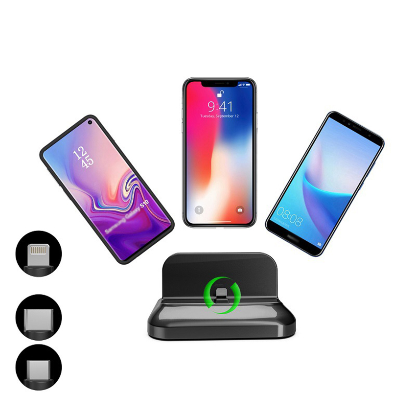 3-in-1 typ C bezprzewodowa ładowarka magnetyczna stacja ładująca do dokowania szybka ładowarka stojak do telefonów komórkowych zegarki