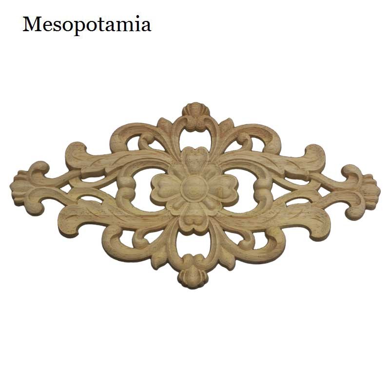 DIY Scrapbooking Corner Protectors Arts Crafts Household Adornment Exquisite Precision Carving Wood Hollow Bead Crafts