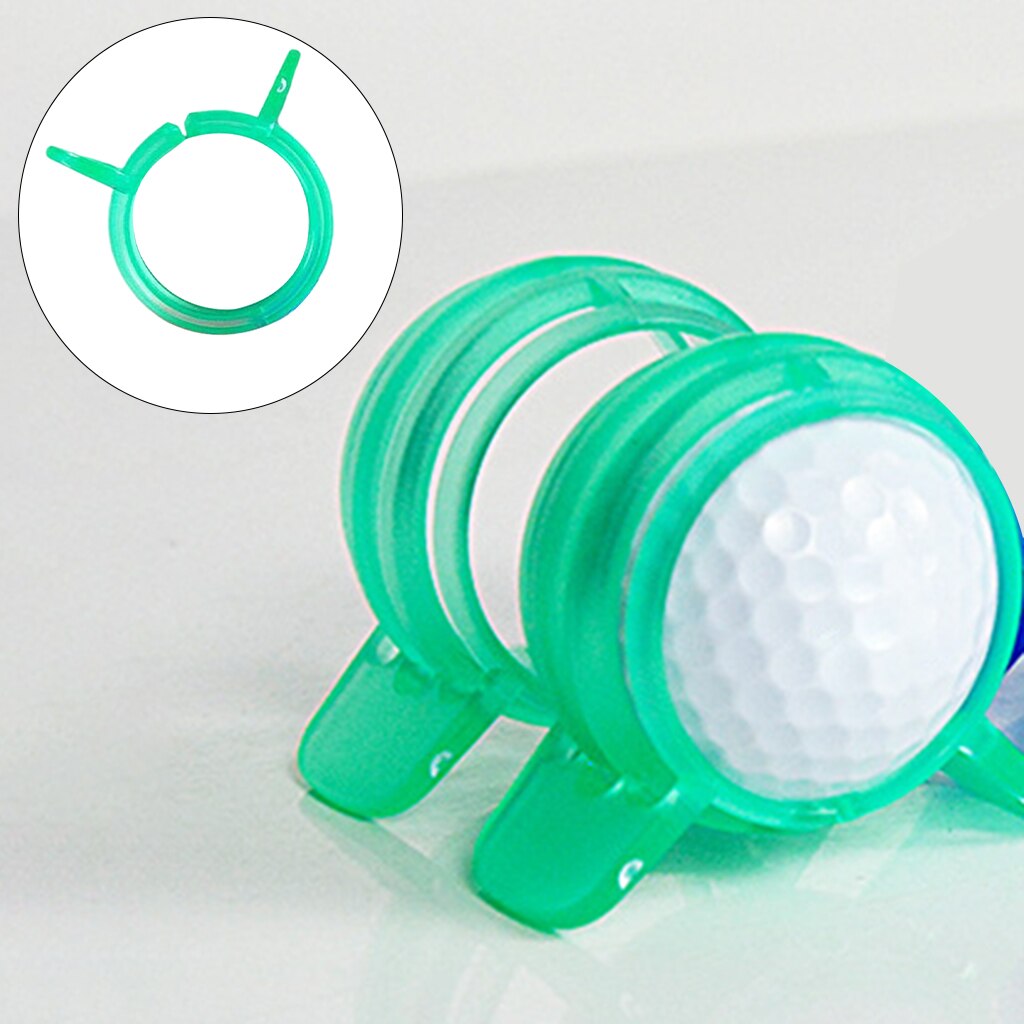Golf Ball Liner Durable Golf Balls Liner Drawing Marking Template Golf Putting Training Aids Alignment Tool: Green