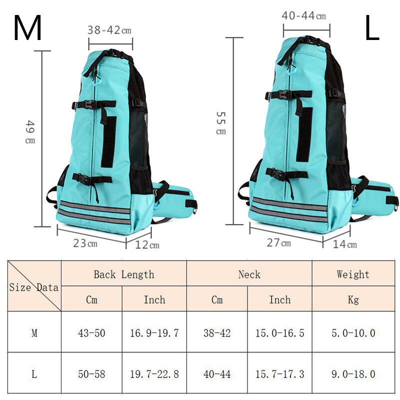 Sac de transport pour animaux de compagnie, sac à dos Durable et respirant pour petits et moyens chiens bouledogue français Shiba Inu, accessoires pour animaux de compagnie,