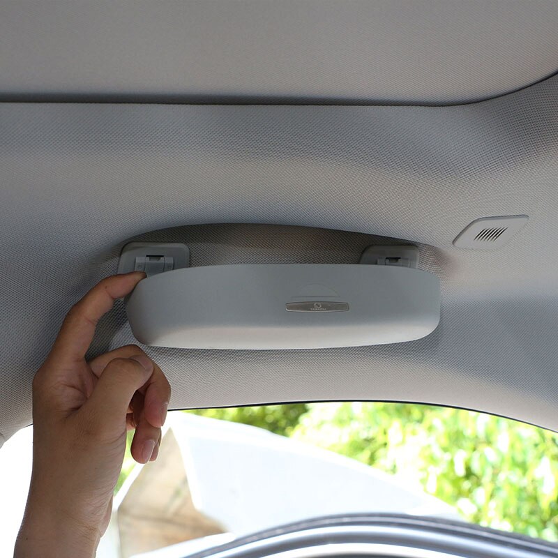 Xburstcar auto styling tilbehør til toyota corolla rav 4 rav 4 -  bil solbriller briller oppbevaringsboks boksholder
