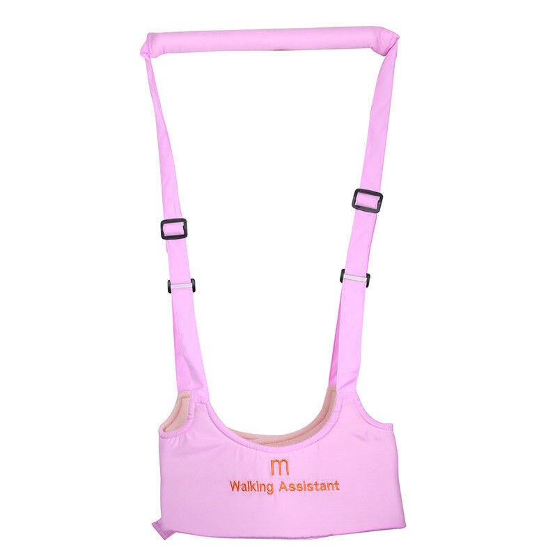 Loopstoeltje Harnesses Peuter Wandelen Assistant Rugzak Leash Voor Kinderen Kinderen Riem Leren Walking Baby Riem Veiligheid Reins: Roze