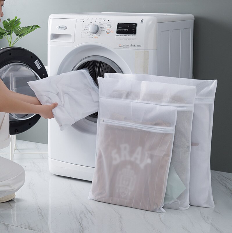 Bags for Wash Up Delicate Dirty Clothes Laundry Mesh Underwear Net Bra Large Washing Machine Products Socks Set Travel Container