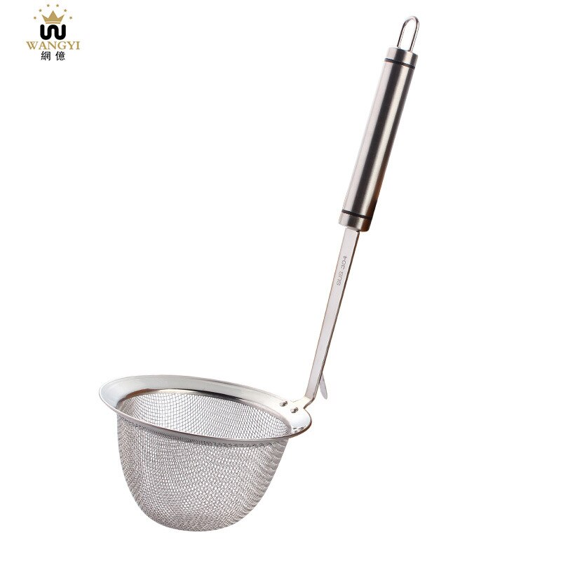Acero inoxidable 304 fritura cesta mini alimentos colador cocina herramienta de cocina colador olla colador: 14cm