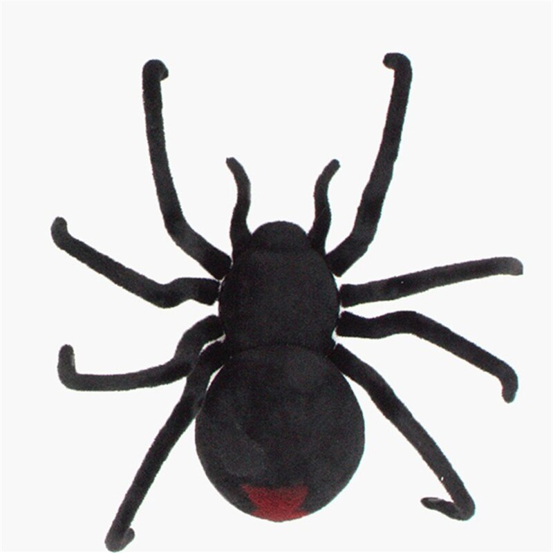 RC araña de miedo de Control remoto por infrarrojos de viuda negra de simulación de juguete de Animal para niños de los niños