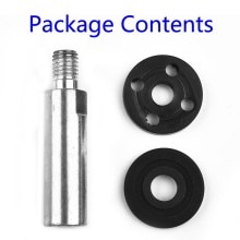 M10 Arbor Connector Adapter 14mm Shank Angle Grinder Lengthen Connecting Rod For Cutting Disc Saw Blade