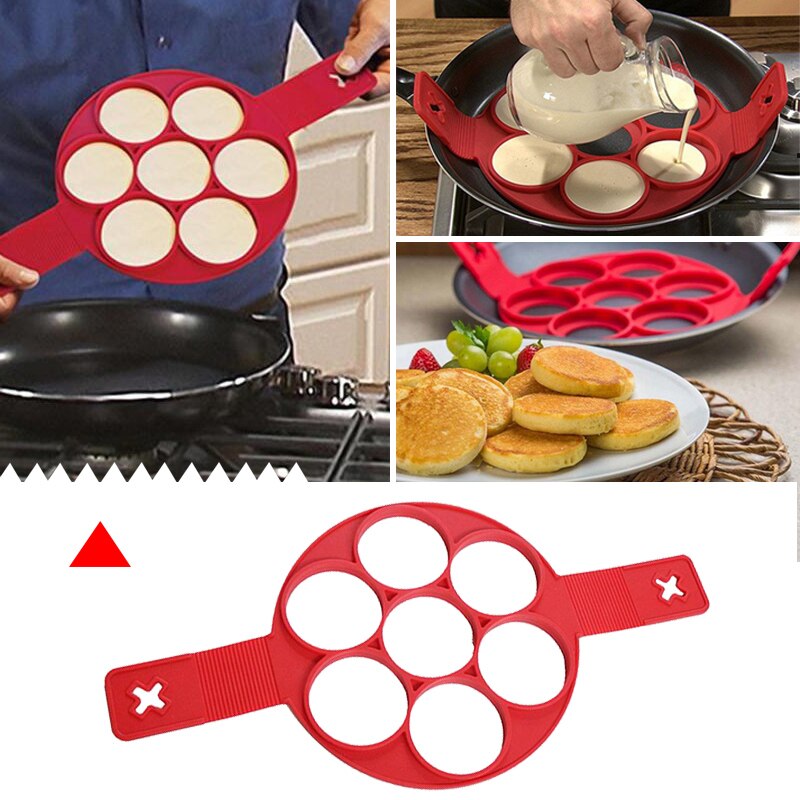 Flippin Non Stick Pancake Pan Flip Maker