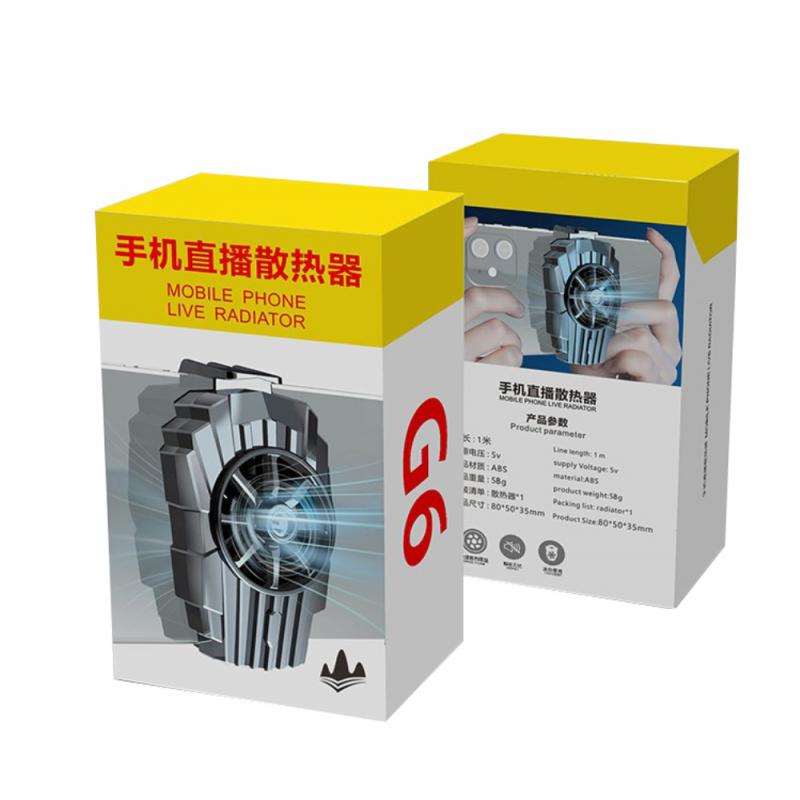 Universal Mobile Phone Game Cooler System Cooling Fan Gamepad Holder Stand Radiator For Xiaomi Huawei Samsung Iphone