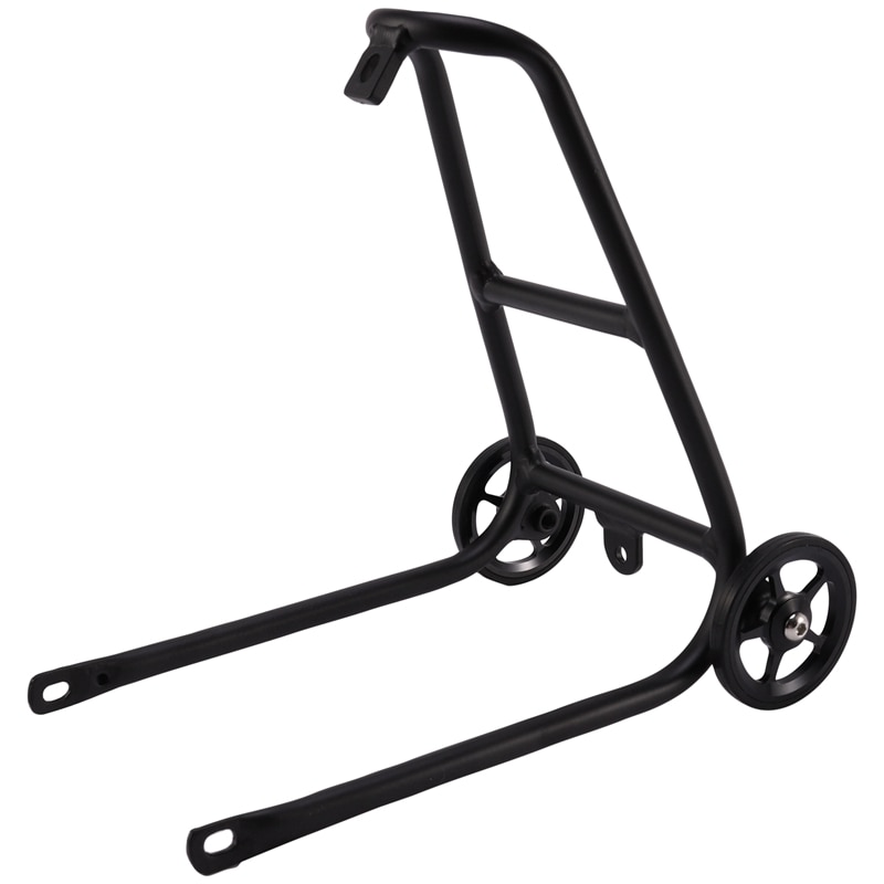 Aluminum Alloy Q Type Bike Rear Rack for Brompton with Easy Wheels Bicycle Holder Luggage Shelf Bicycle Accessories