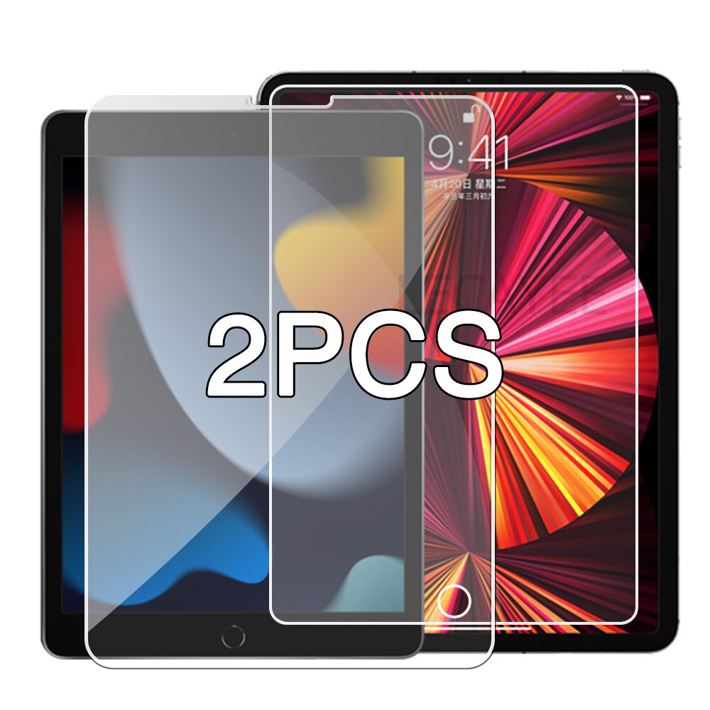 2 sztuk hartowane szkło ochronne na ekran do ipada Air 5 4 3 2 Pro 11 10.9 10.2 9.7 10.5 2022 2021 2020 iPad 9 8 7 6 5 4 Mini