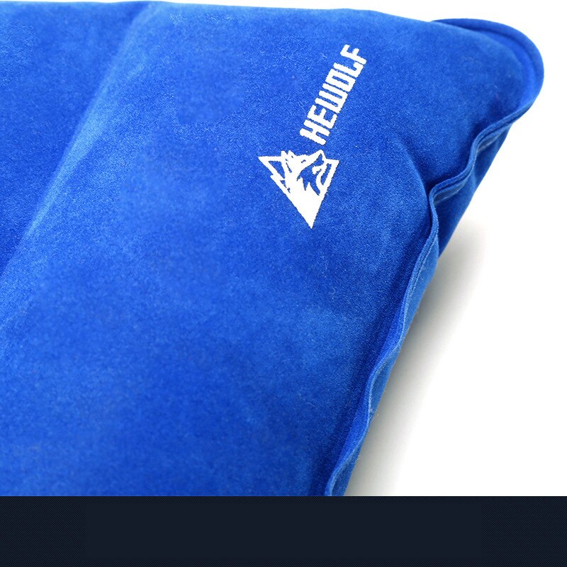 Vilead bärbar campingkudde 46*25 cm utomhus vandring resa uppblåsbar kudde plan strand sova ultralätt mjuk campingmatta