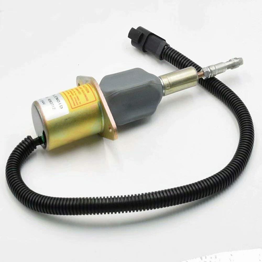 Diesel Engine Stop Solenoid 4063712 Engine 24V Fuel Shutdown Solenoidfor SA-5030-24